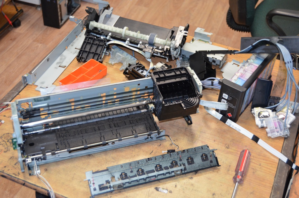 Струйный принтер Epson L - история ремонтов, цены, сроки